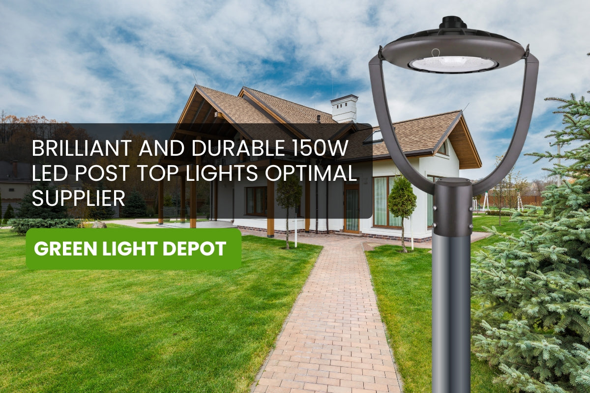 Brilliant and Durable 150W LED Post Top Lights Optimal Supplier