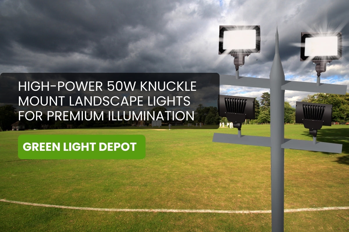 High-Power 50W Knuckle Mount Landscape Lights for Premium Outdoor Illumination
