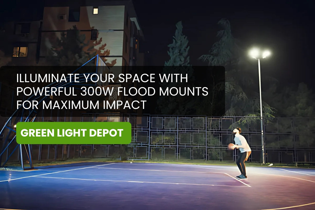 Illuminate Your Space with Powerful 300W Flood Mounts for Maximum Impact