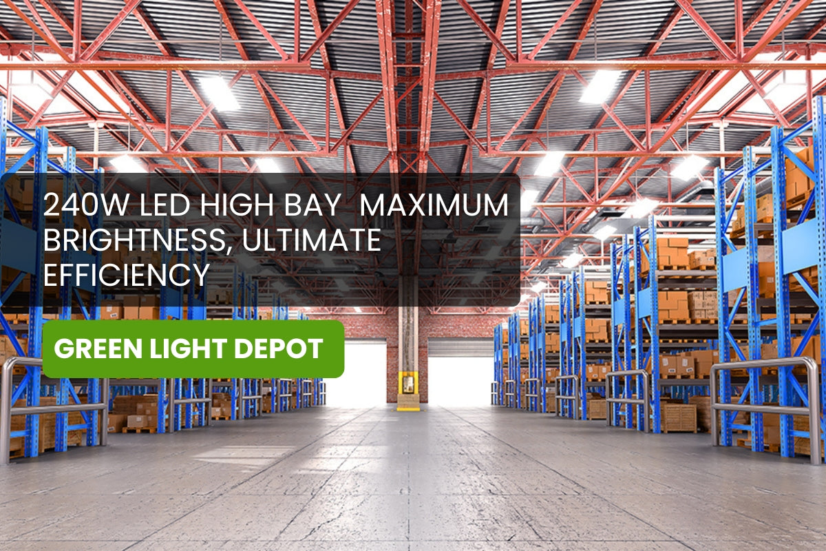 Unmatched 240W LED High Bay Supplier: Illuminate Expansive Areas with Peak Brightness and Efficiency