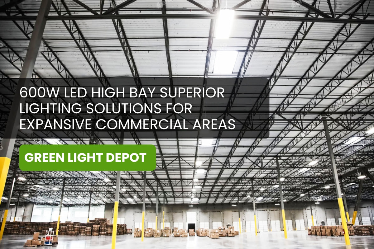 Exclusive 600W LED High Bay Supplier: Superior Lighting Solutions for Expansive Commercial Areas