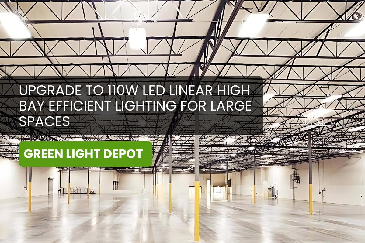 Upgrade Your Facility with 110W LED Linear High Bay: Energy-Efficient Lighting for Spacious Environments