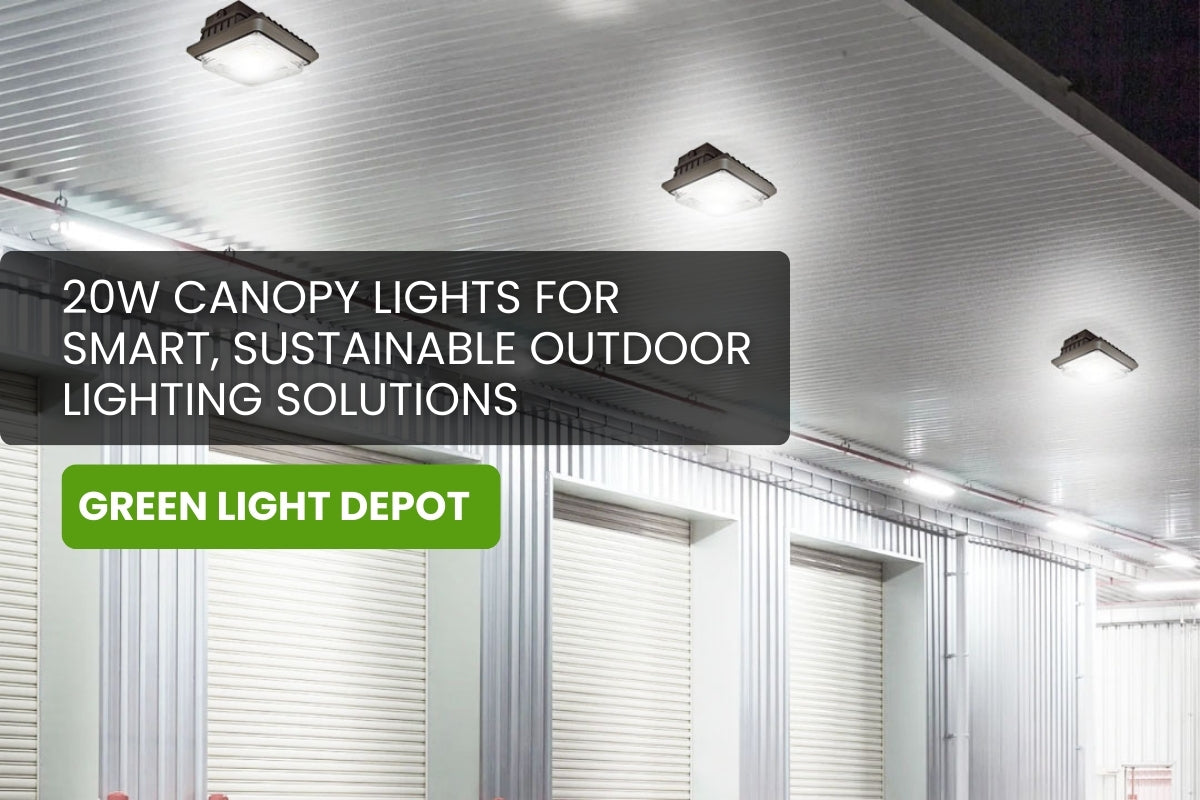 Efficient and Compact: 20W Canopy Lights for Smart, Sustainable Outdoor Lighting Solutions