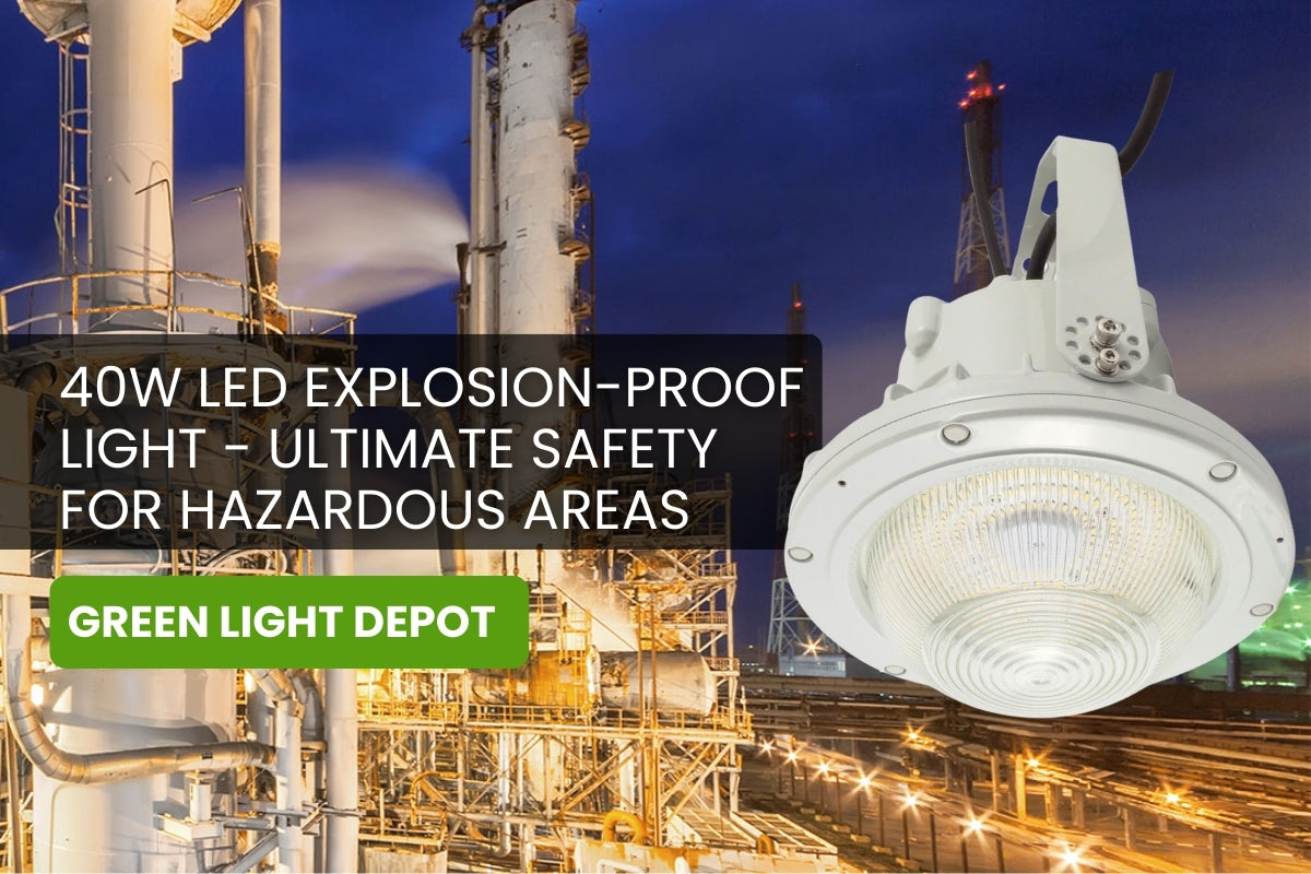 Ensure Superior Protection in Hazardous Environments with LED Explosion Proof Light 40W from the Best Supplier
