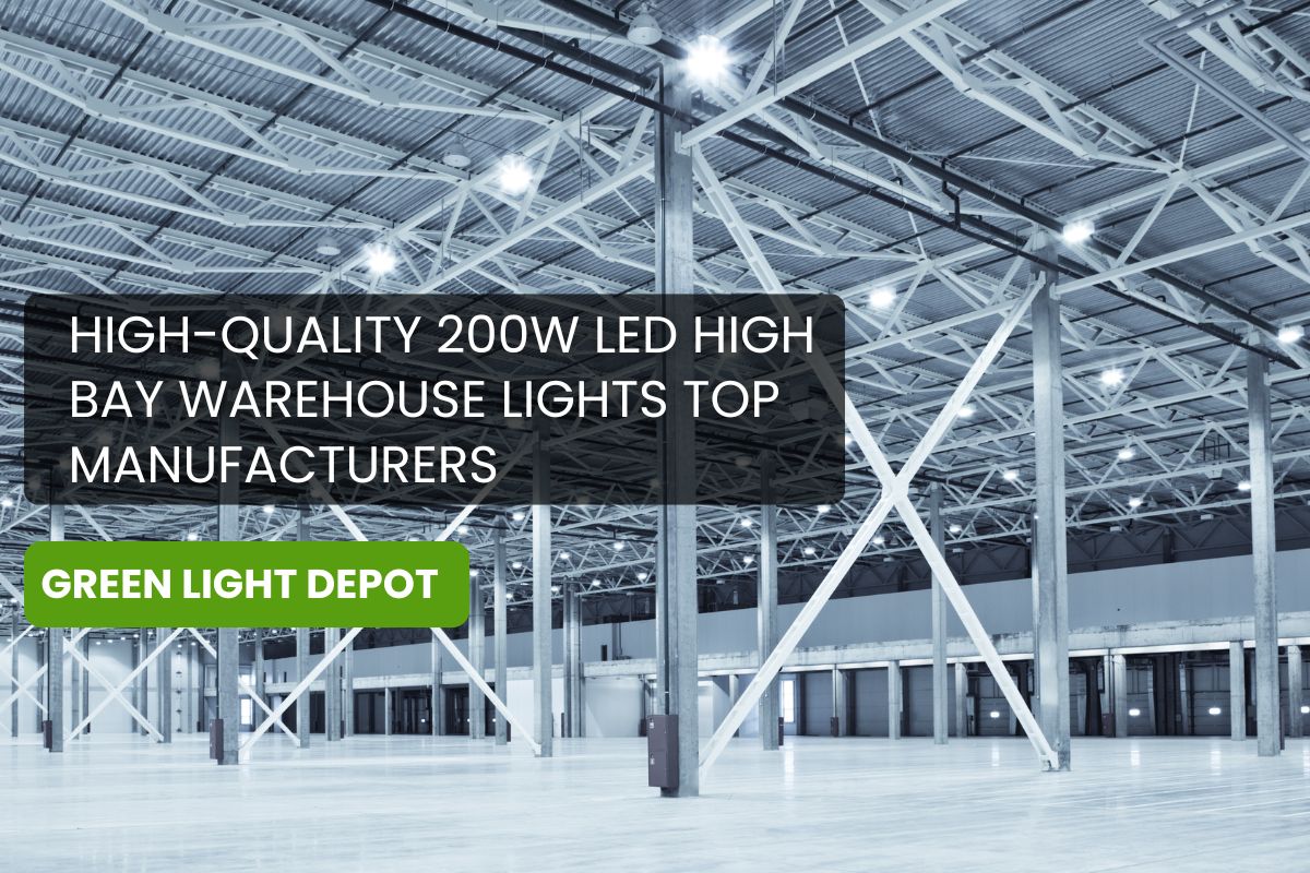 High-Quality 200W LED High Bay Warehouse Lights Top Manufacturers
