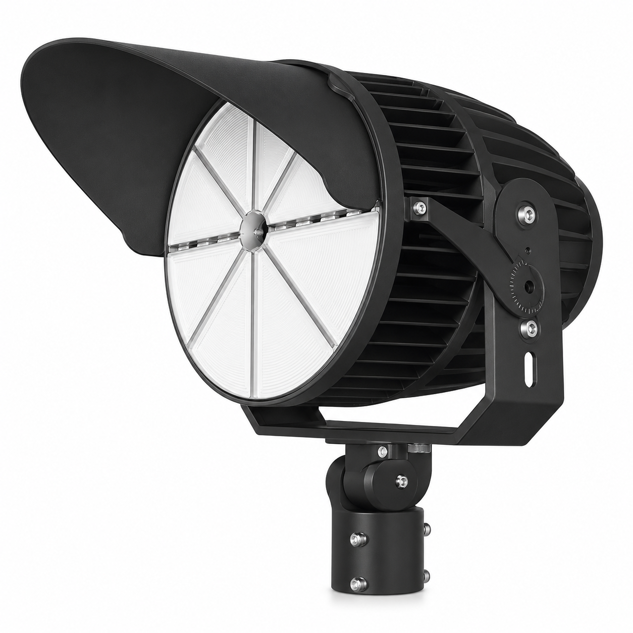 1200W LED High Mast Stadium & Arena Sport Light, SP Series, Slip Fitter Mount, Bronze, 5000K