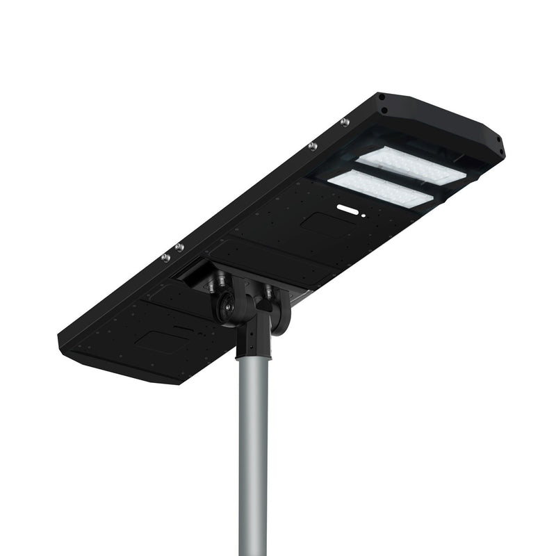 LED Solar Lights with Remote control in Black by Greenlight Depot