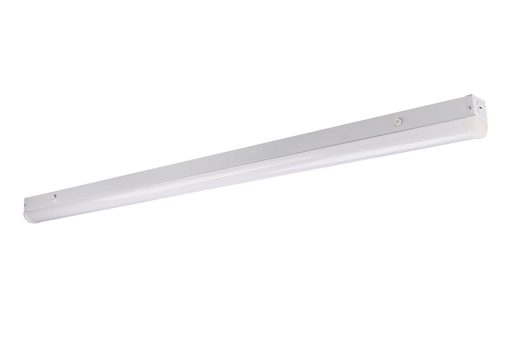 4ft LED Strip Light Fixture - Tunable Wattage - 40W/ 30W/ 20W - Selectable CCT 3000K/ 3500K/ 4000K/ 5000K - Up To 5,280 Lumens - UL, DLC