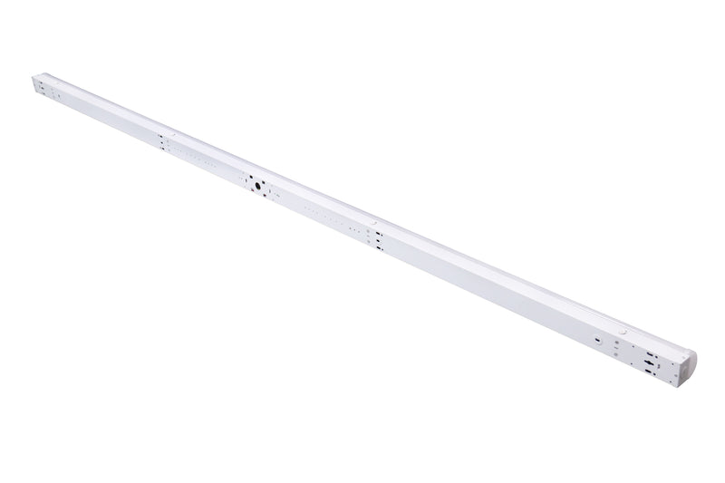 8ft LED Strip Light Fixture - Selectable Wattage - 60W/ 50W/ 40W - Tunable CCT- 3000K/ 3500K/ 4000K/ 5000K - 8,500 Lumens - UL, DLC