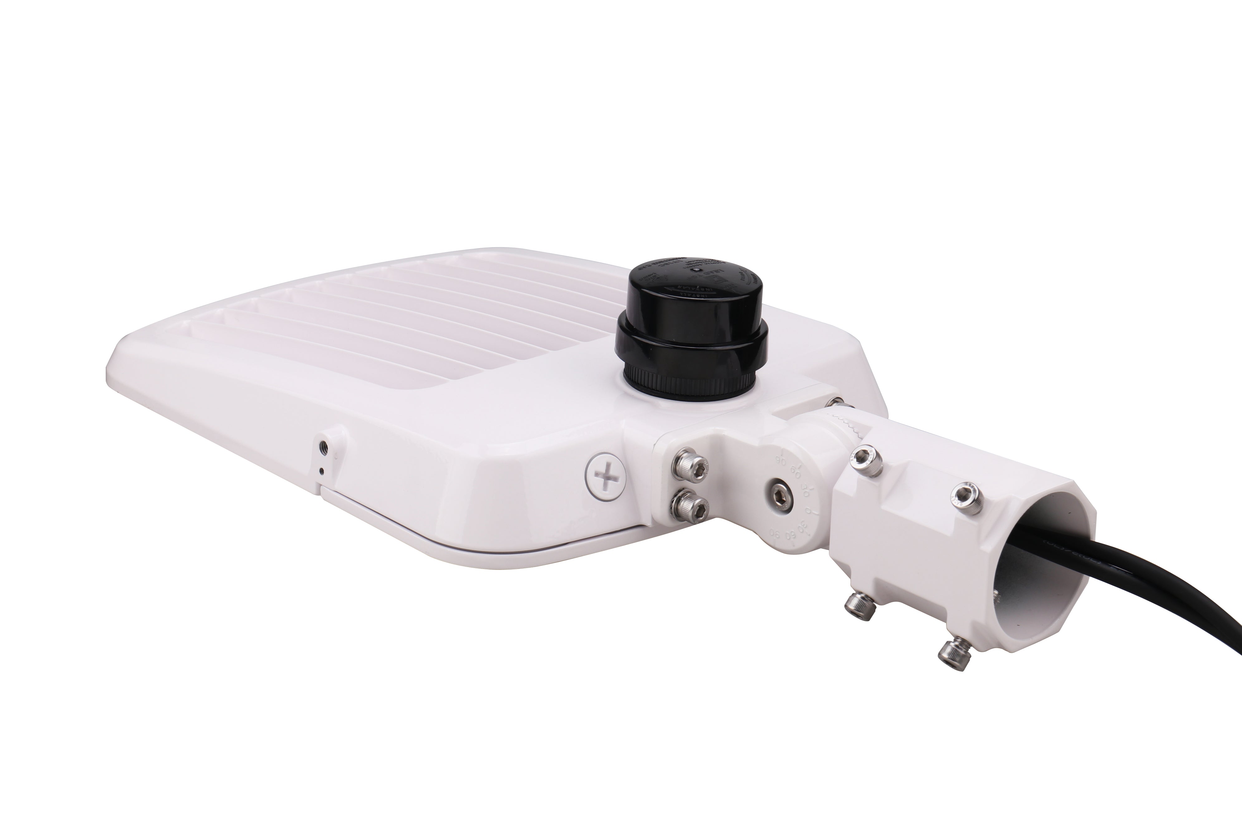 LED Street Light - 150W - 145 lm/w - Tunable CCT - Shorting Cap + 10KV Surge protection - Slip Fitter Mount - AL5 Series - White - UL+DLC 5.1