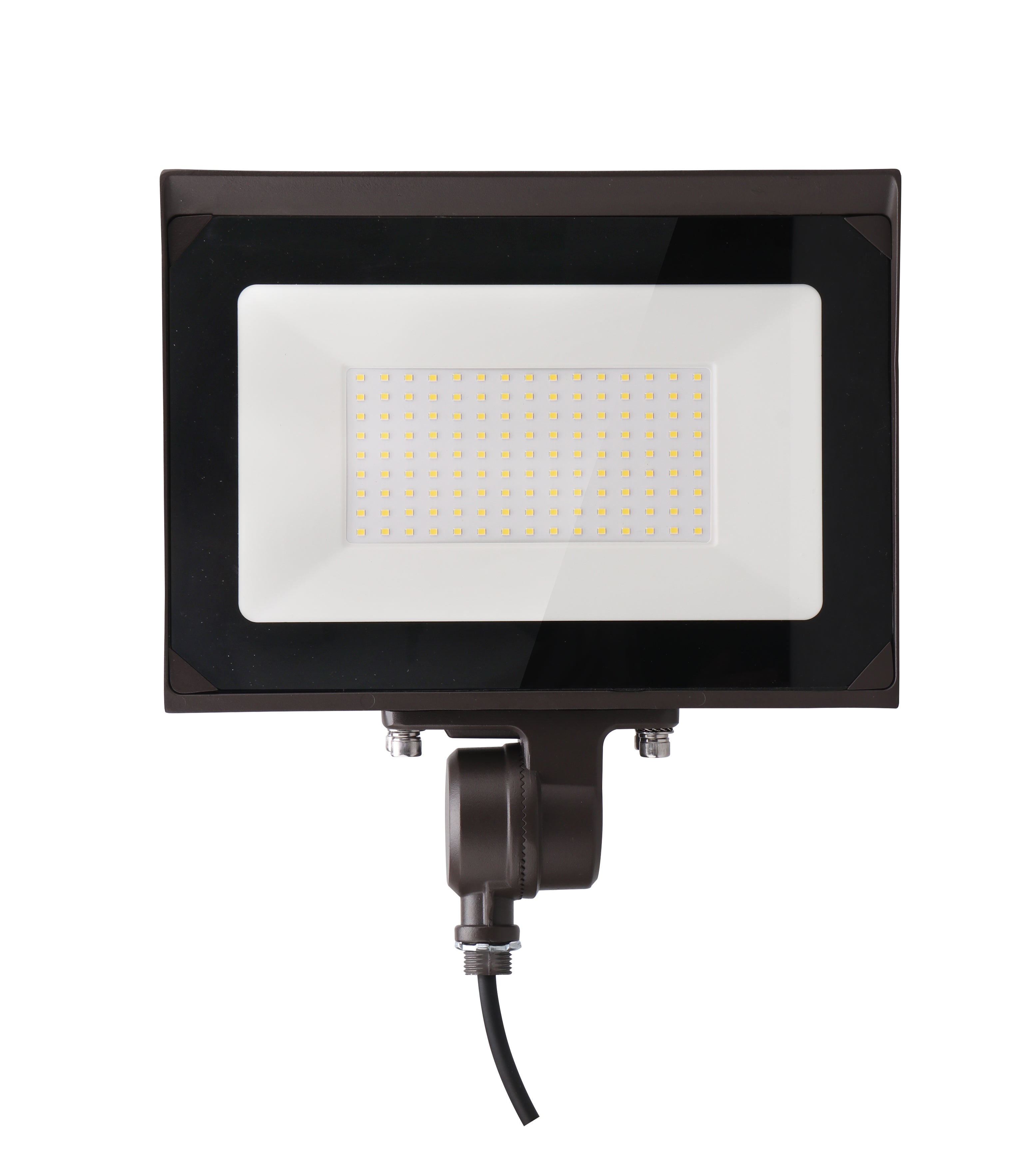 LED Flood Light - 100W - 11500LM - Knuckle Mount - Landscape - (UL)