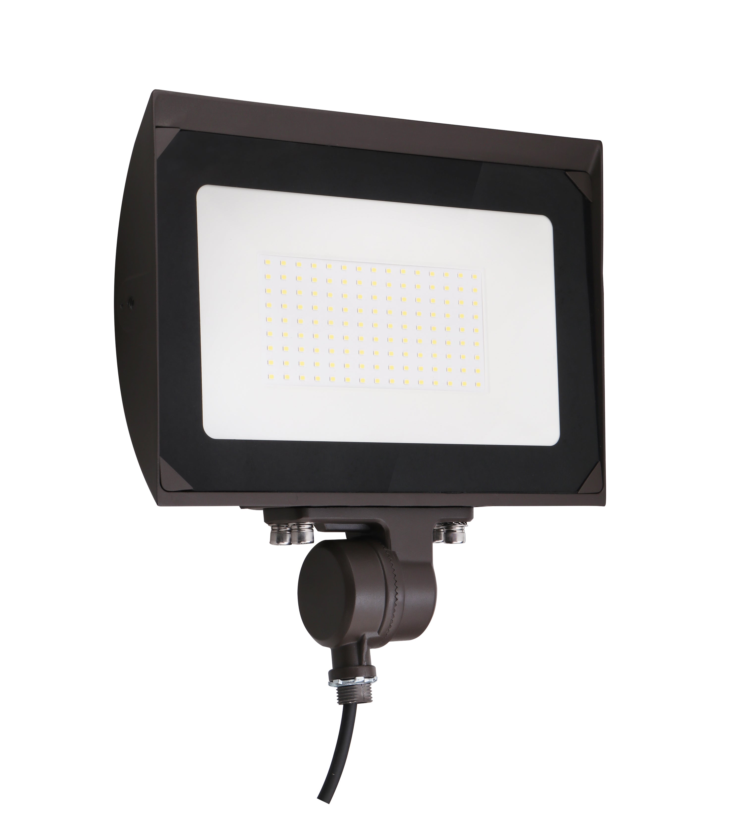 LED Flood Light - 100W - 11500LM - Knuckle Mount - Landscape - (UL)