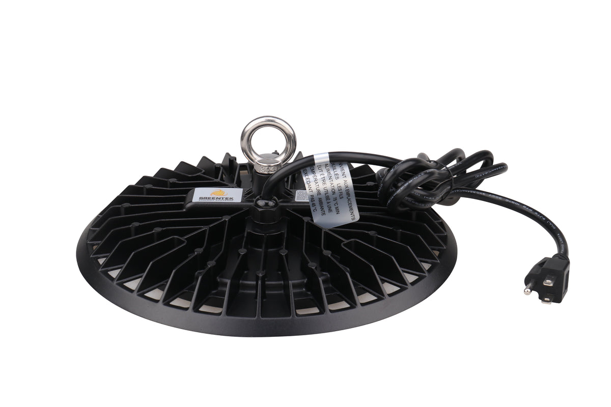 LED High Bay - 100W - 11,000 Lumens - Slim UFO - Hook Mount - UFO Series - UL