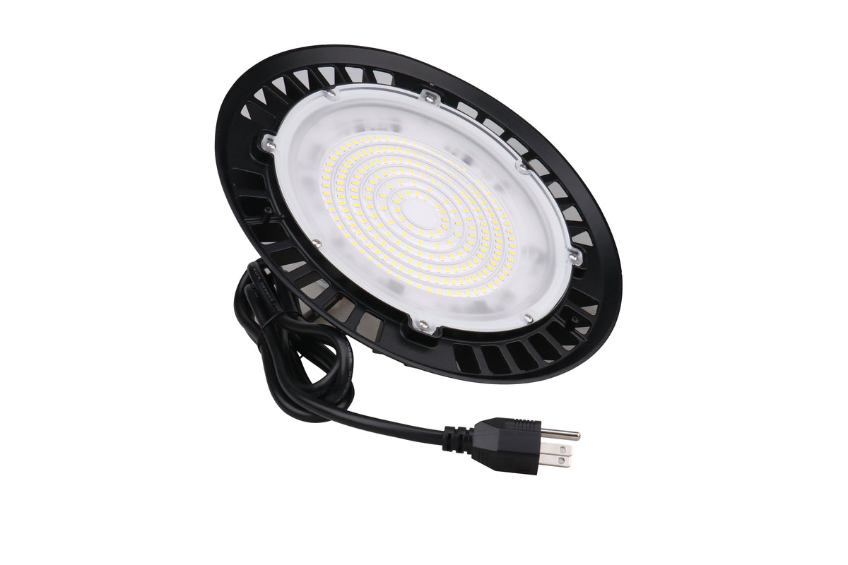 LED High Bay - 100W - 11,000 Lumens - Slim UFO - Hook Mount - UFO Series - UL
