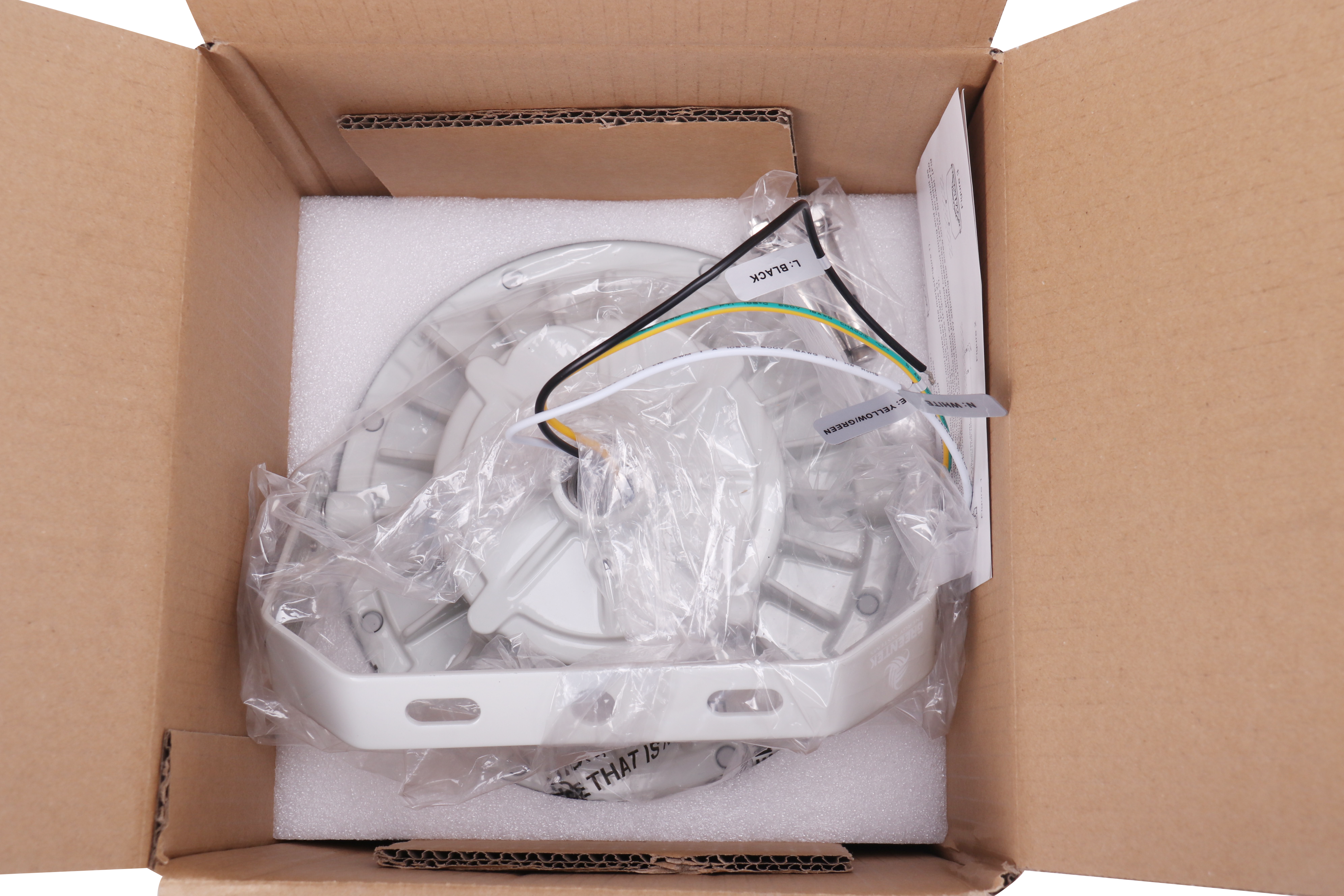 60W LED Explosion Proof Light – 5000K – AC100-277V – Clear Striped Glass Globe – Industrial Hazardous Location Fixture