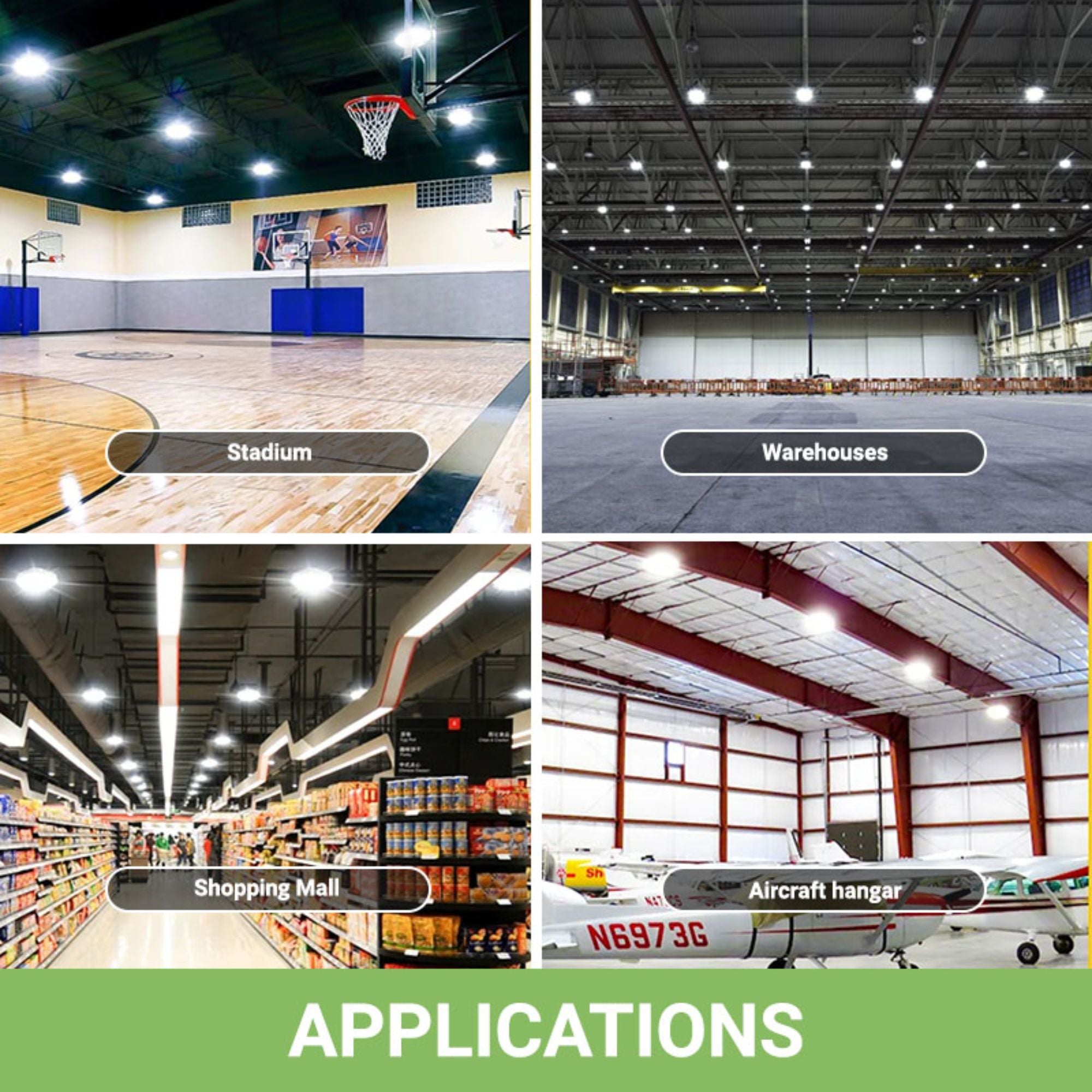 Applications of UFO High Bay lighting