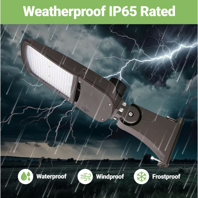 Weatherproof and waterproof IP65 Rated LED Street Light with Direct Mount by Greenlight Depot