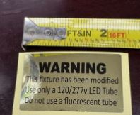 Warning Stickers - Bypass Installation -7 Labels