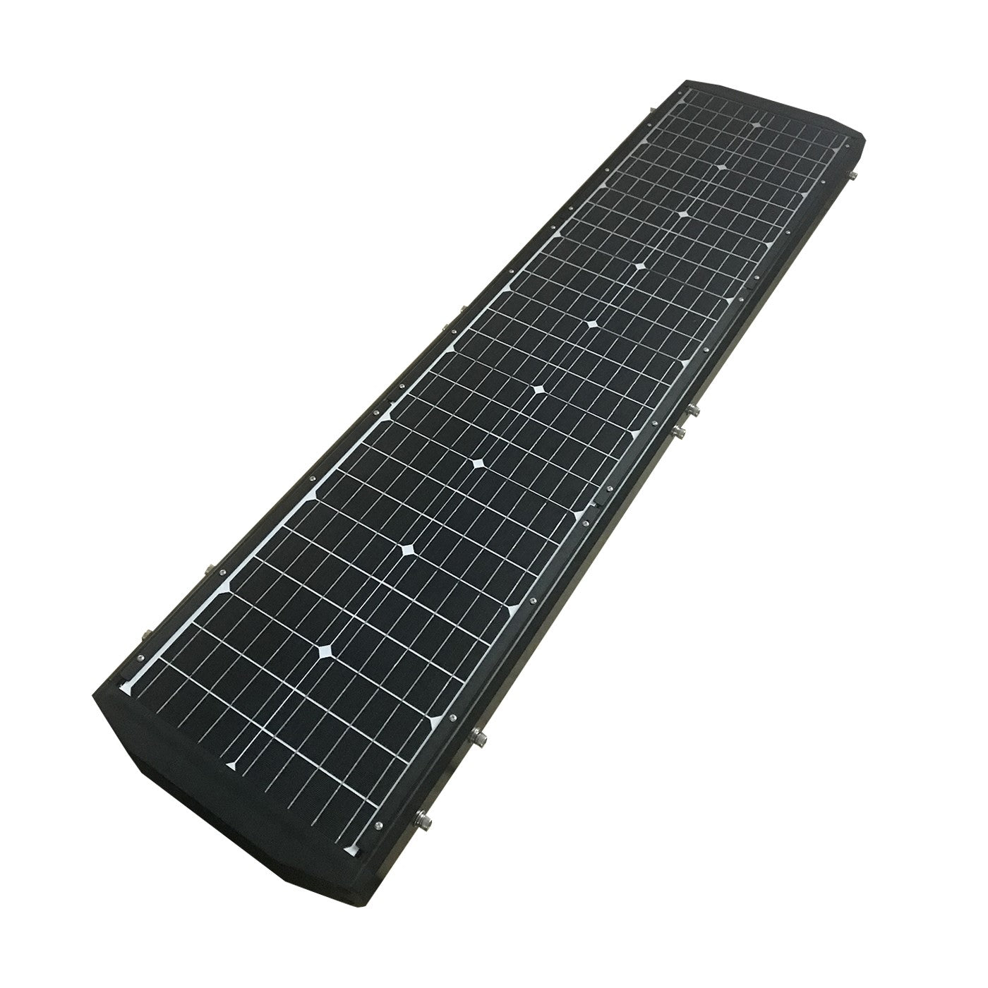 LED Solar Street Light - 120W - 18,000 Lumens - PIR Motion Sensors + Remote Control - CE, IEC Certified