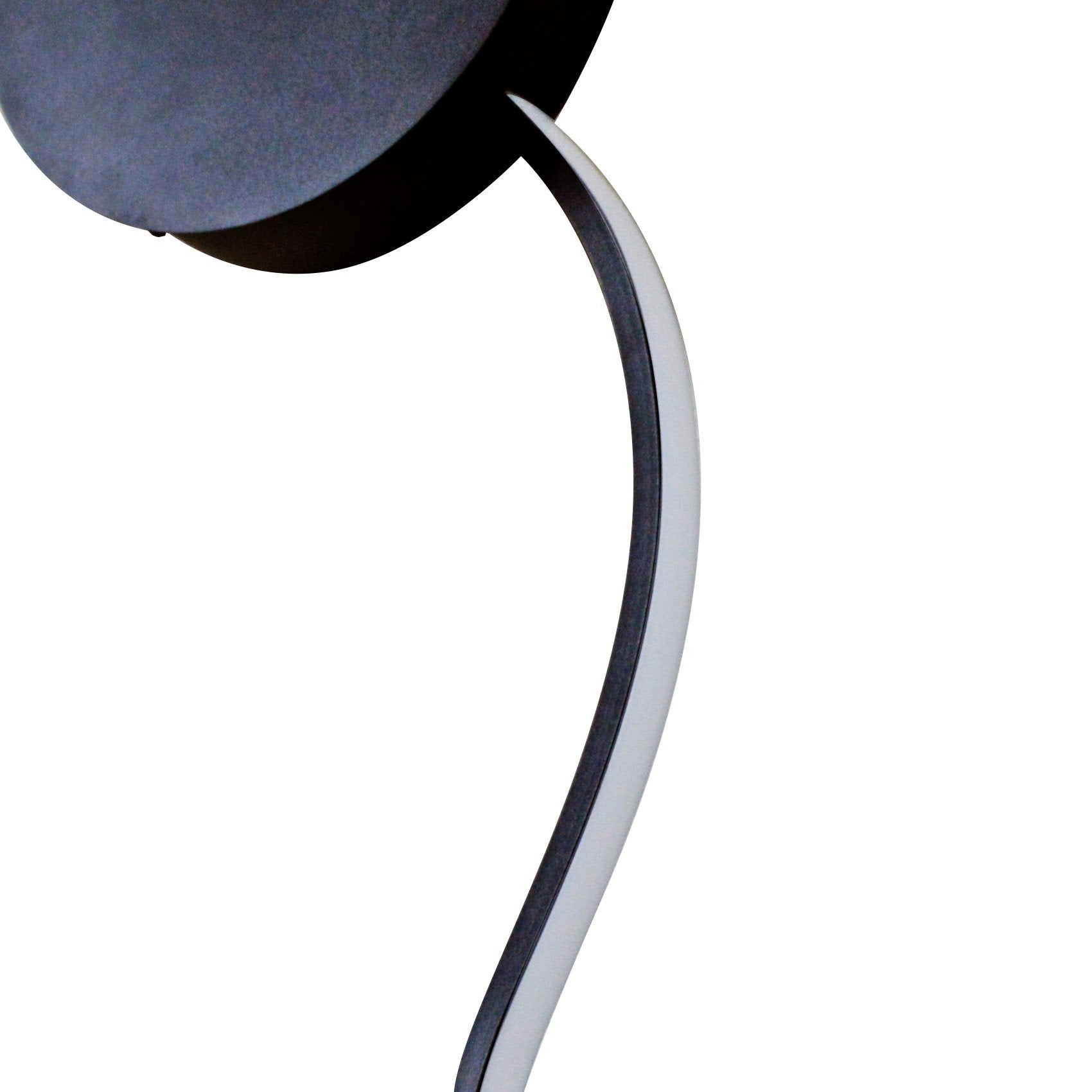 Modern LED Snake Wall Lamp 40W Black Aluminum Silicone Wall Light Fixture