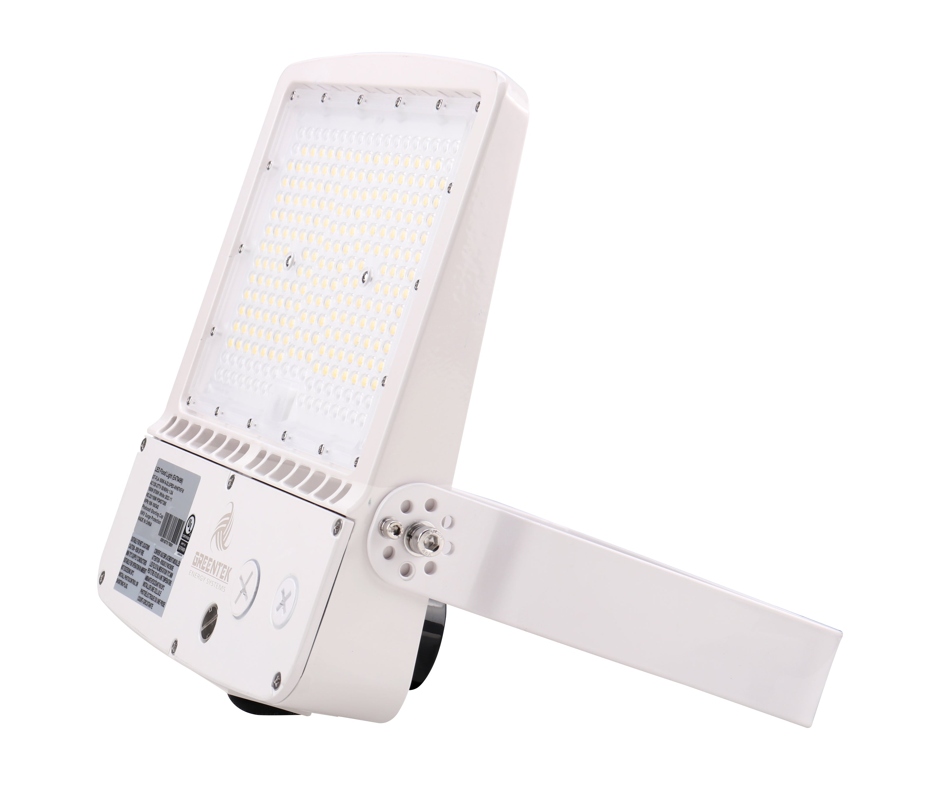 LED Flood Light - FL4 - 150W - 21750LM - Flood Mount - White - DLC