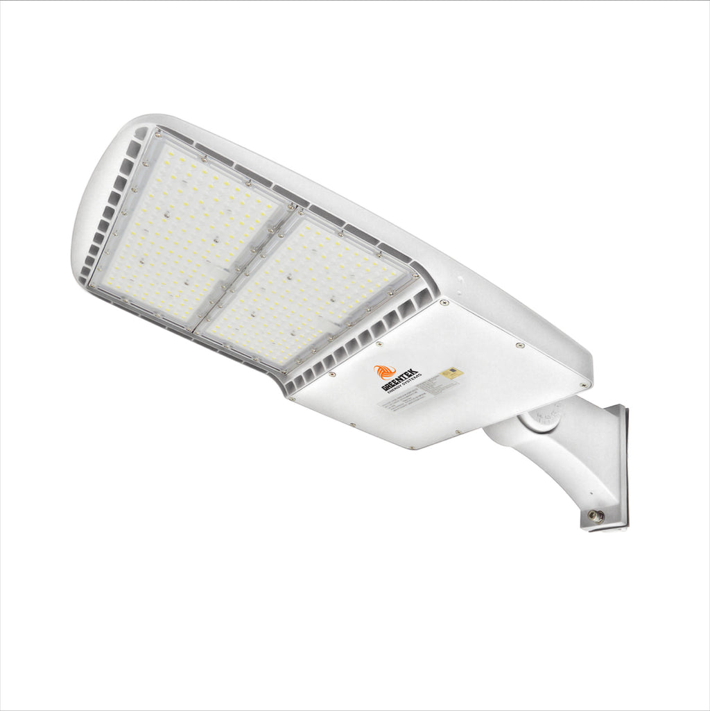 LED Street Light - 300W - 42,000 Lumens - Shorting Cap - Direct Mount - AL2 Series (White) - UL+DLC