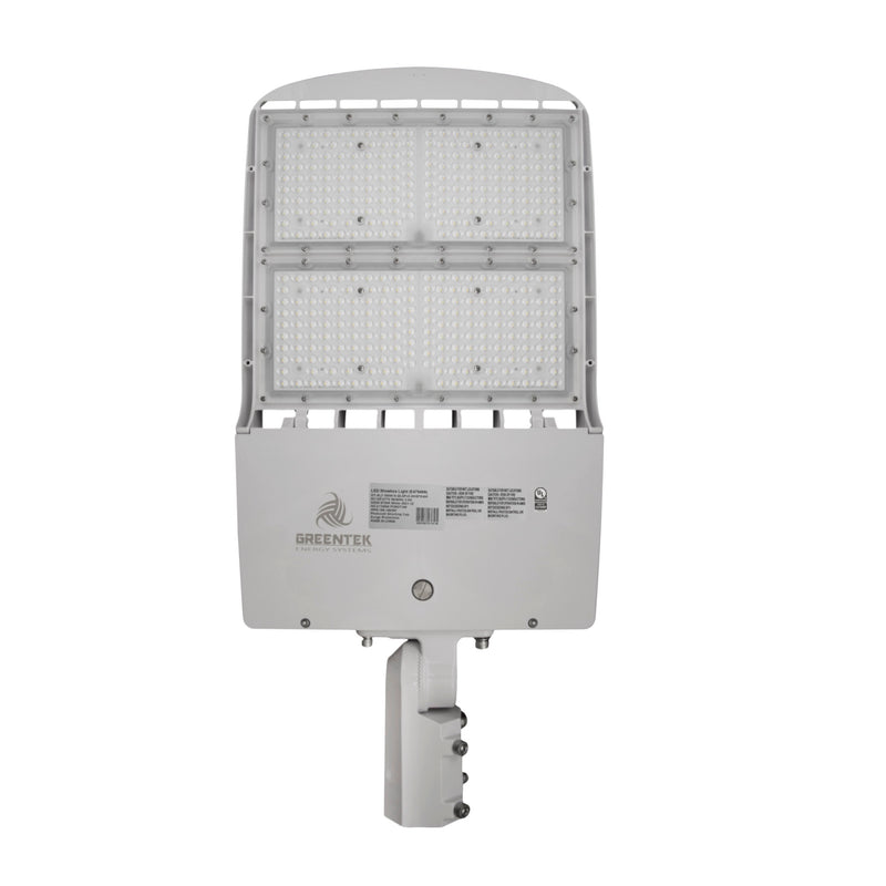 LED Street Light - 300W - 42,000 Lumens - Shorting Cap - Slip Fitter Mount - AL3 Series - White - UL+DLC