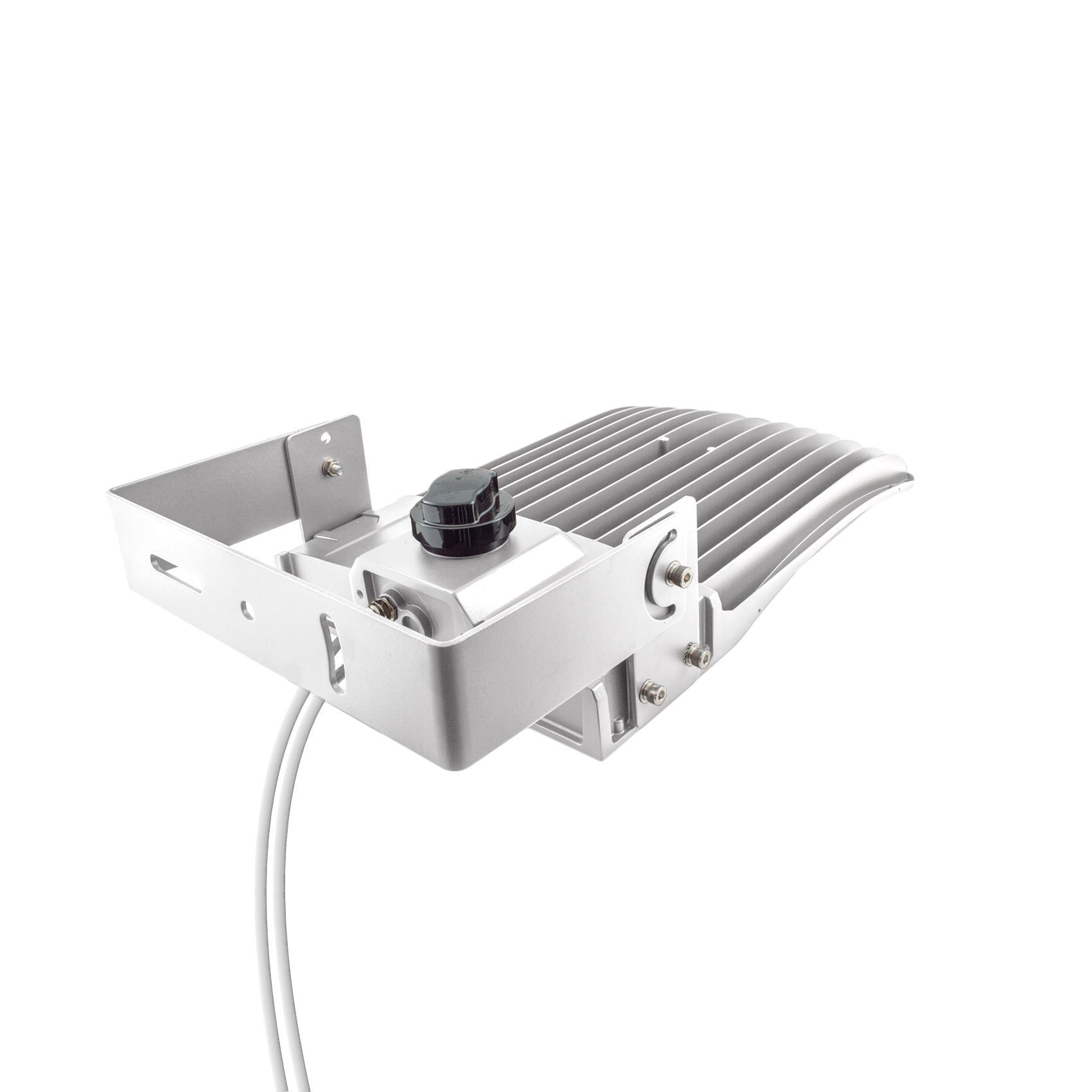 300W LED Flood Light - 40,500 Lumens - Type III - 5700K - Flood Mount - White - IP65 - DLC 5.1 Listed - 5 Year Warranty