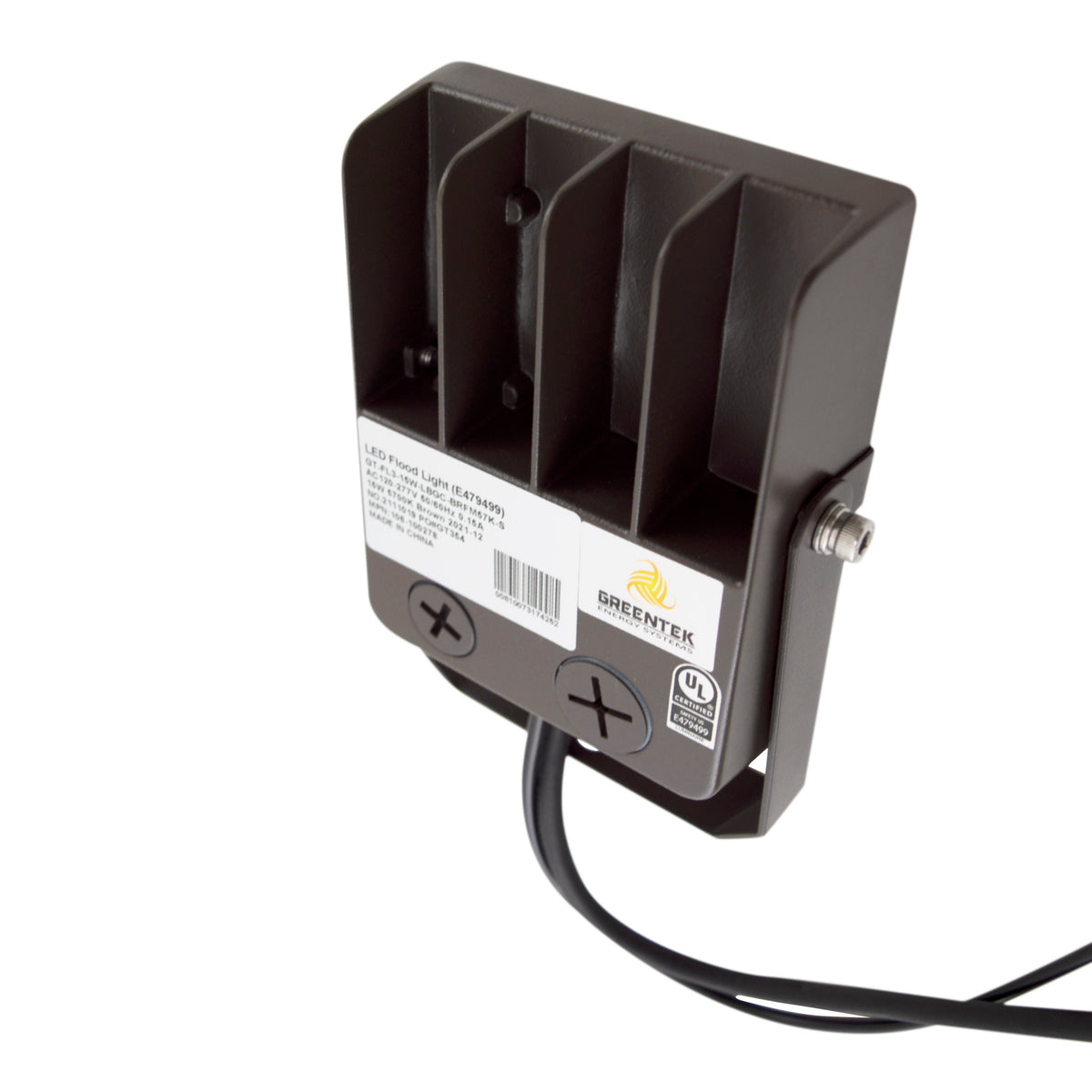 LED Flood Light - FL3 - 15W - 1968lm - Flood Mount - (UL+DLC 5.1 Premium)