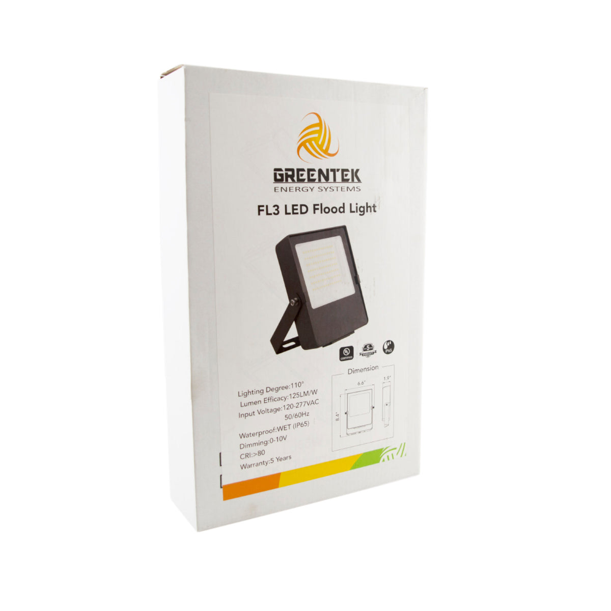 LED Flood Light - FL3 - 35W - 4317lm - Flood Mount - (UL+DLC 5.1 Premium)
