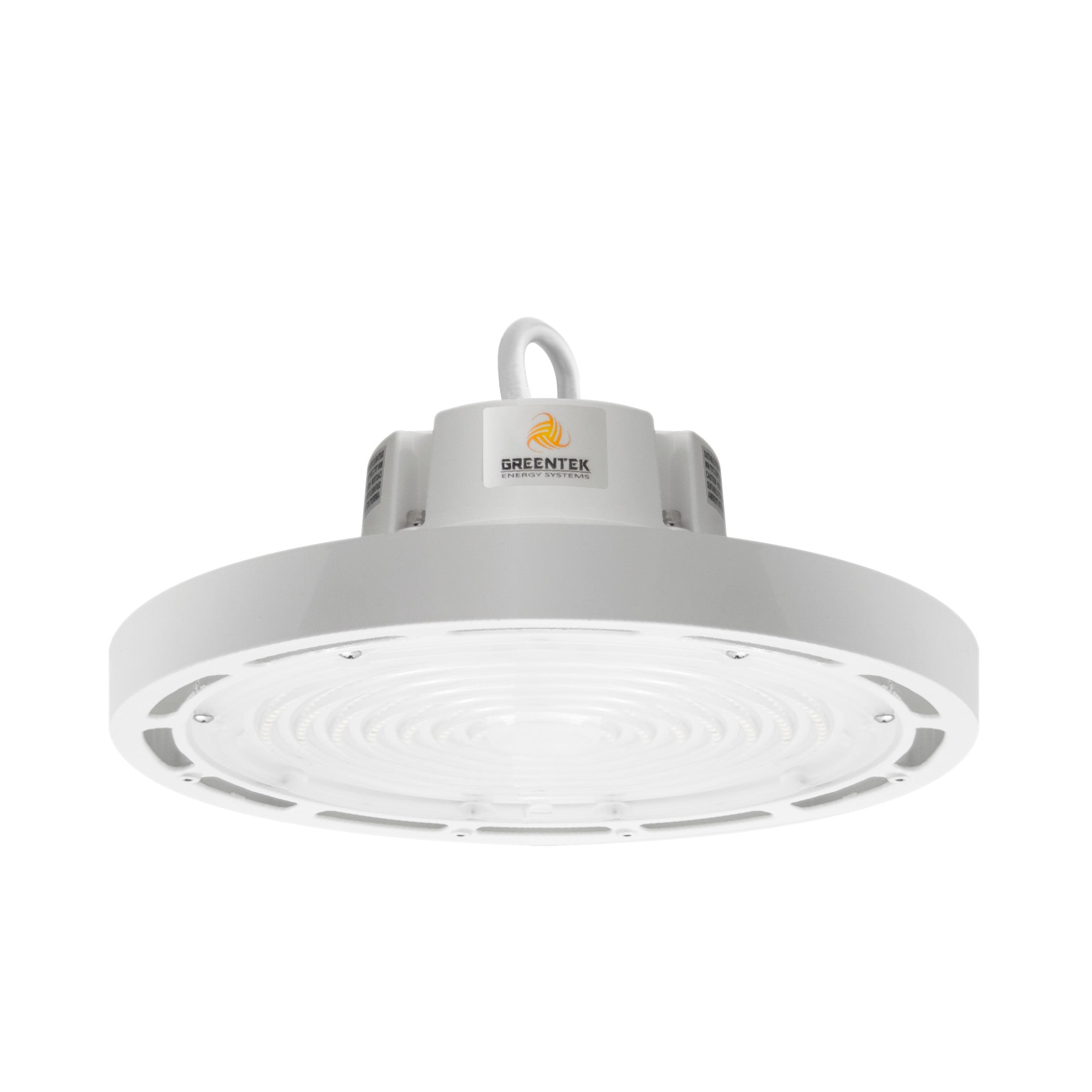 LED High Bay - 150W - 21,200 Lumens - HB8 - Hook Mount - 6kV Surge Protector - UFO Series - White - UL+DLC5.1