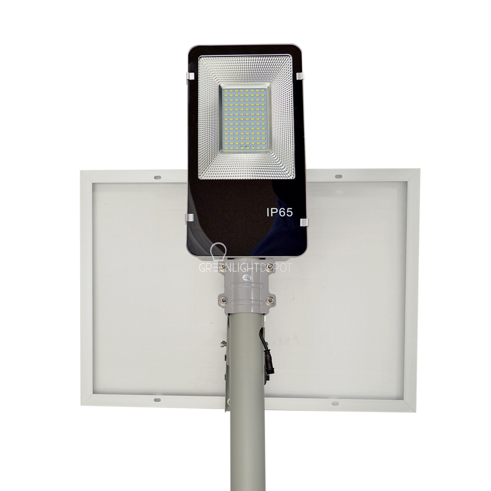 Solar LED Pathway and Street Light – 6,000 Lumens – 4000K Neutral White – PIR Motion Sensor