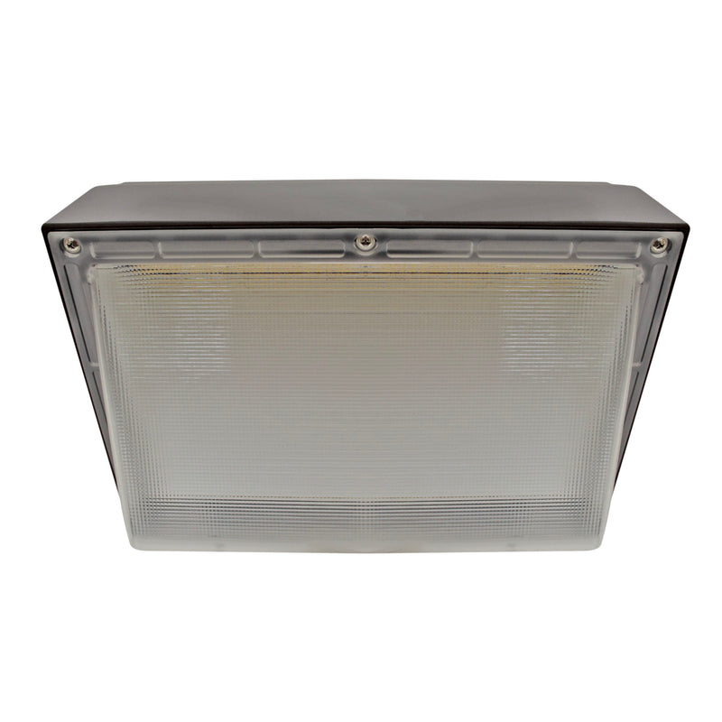 LED Wall Pack Light - 120W - 17,996 Lumens - Photocell Included - SWP4 - Forward Throw - DLC Listed