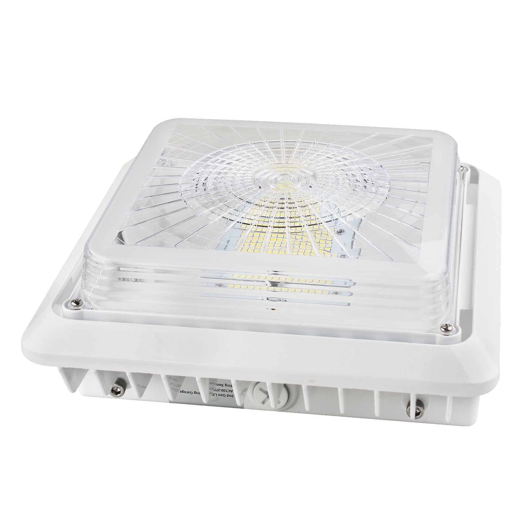 LED Canopy Light - 40W Outdoor Parking Garage Light - (UL+DLC Listed) - Green Light Depot