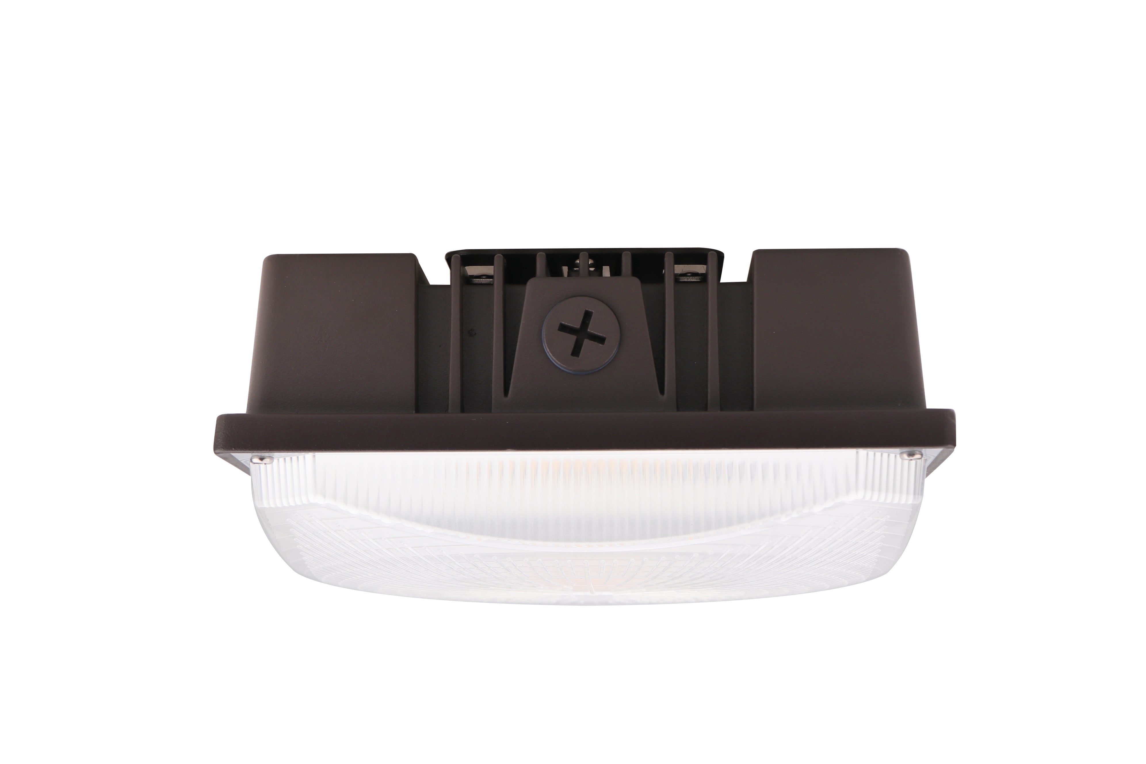 LED Canopy Light - 40W - Outdoor Parking Garage Light - PGD - Brown - (UL+DLC 5.1)