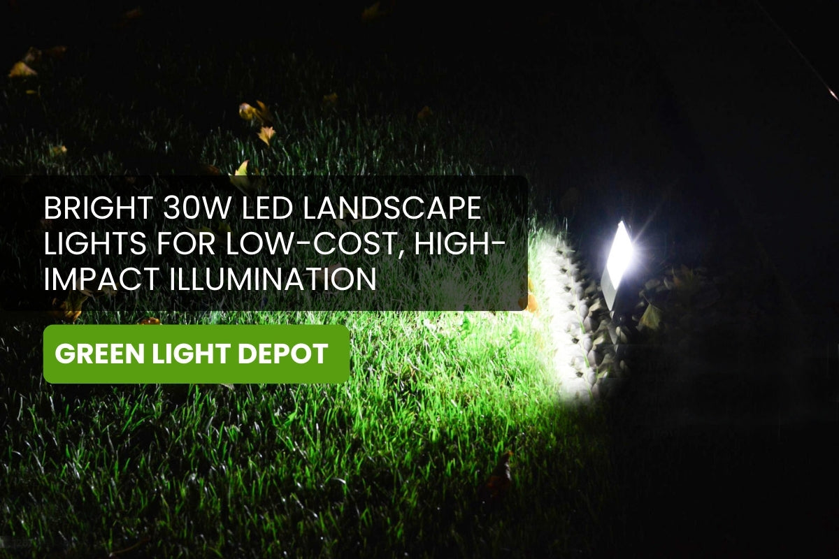 Bright 30W LED Landscape Lights for Low-Cost, High-Impact Illumination