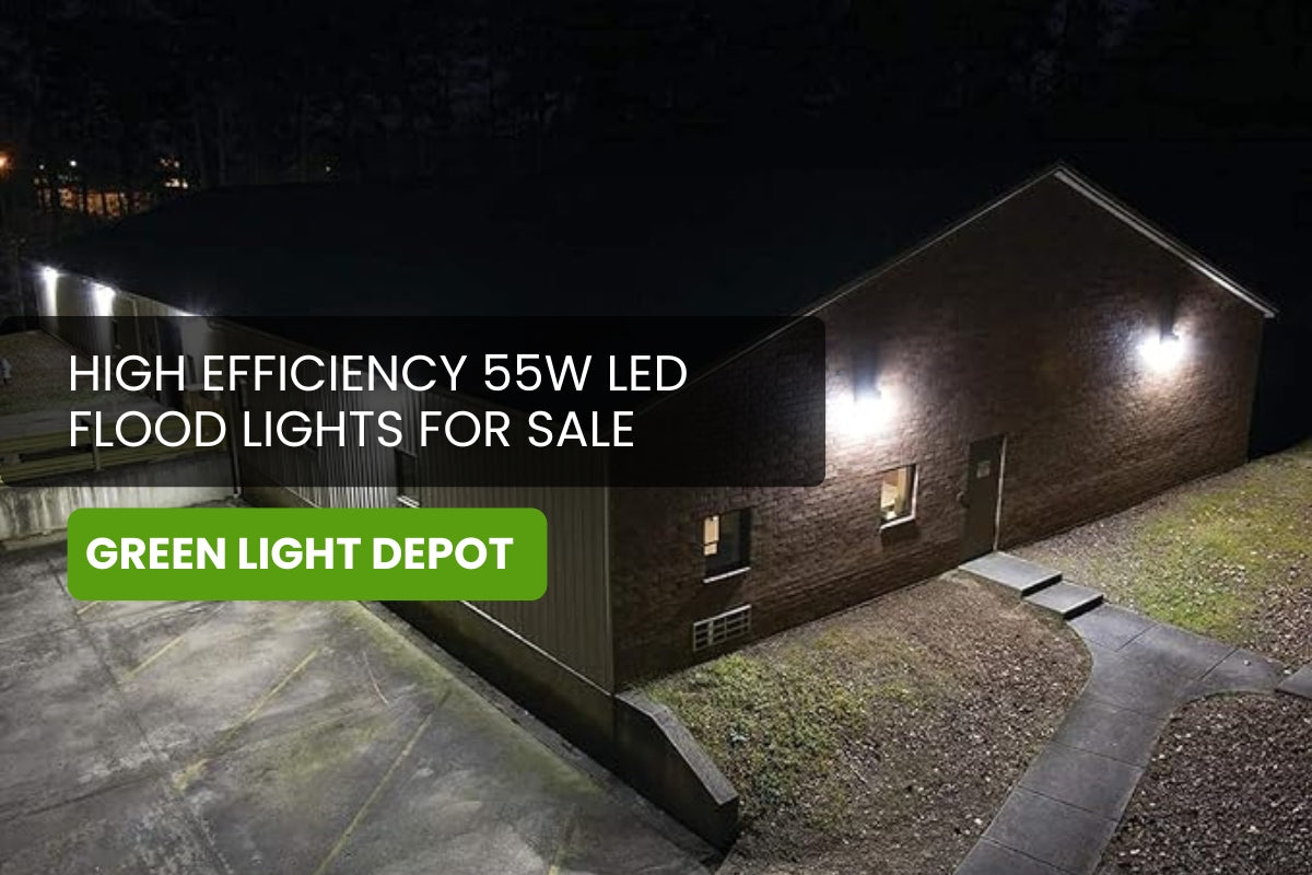 High-Efficiency 55W LED Flood Lights for Sale