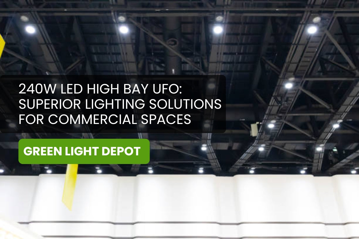 Transform Big Areas with 240W LED High Bay UFO: Superior Lighting Solutions for Commercial Spaces