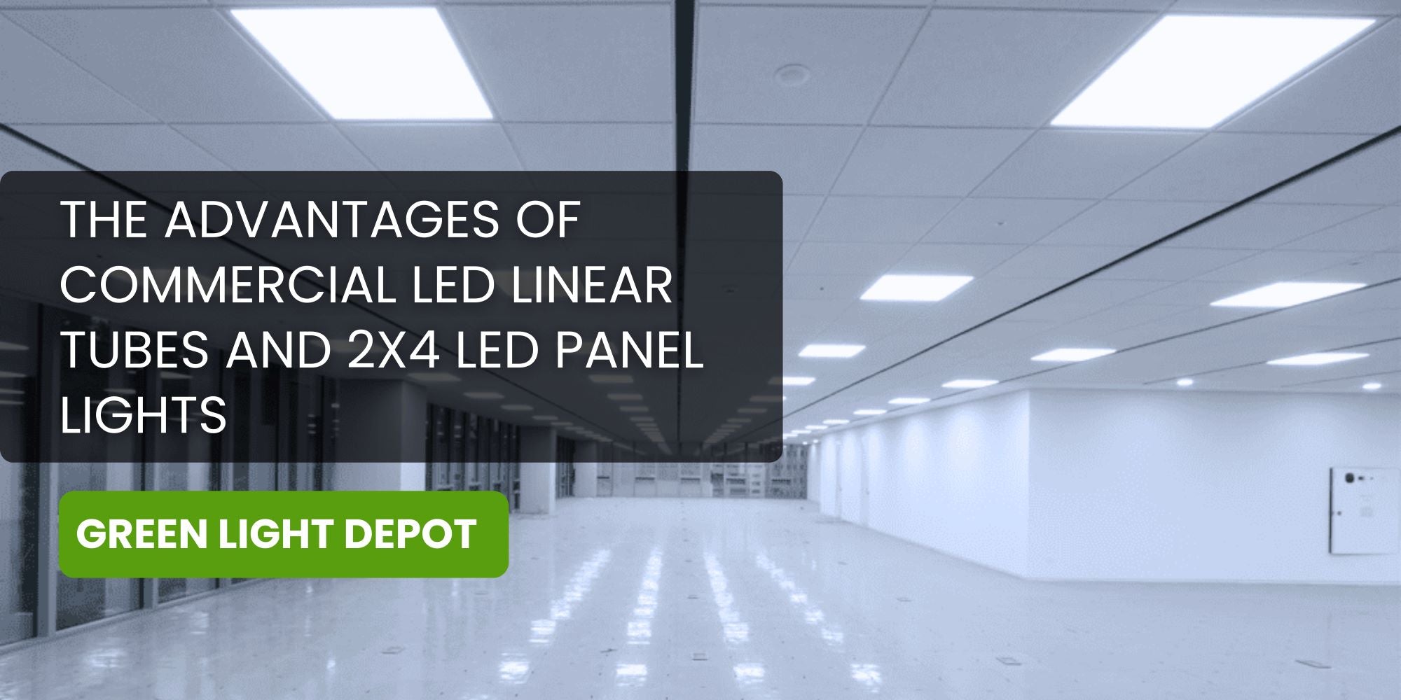  Commercial LED Linear Tubes vs 2x4 LED Panel Lights