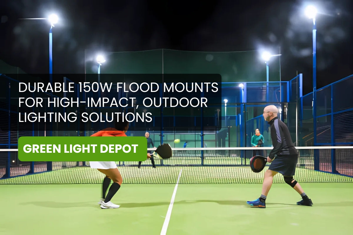 Durable 150W Flood Mounts for High-Impact, Outdoor Lighting Solutions