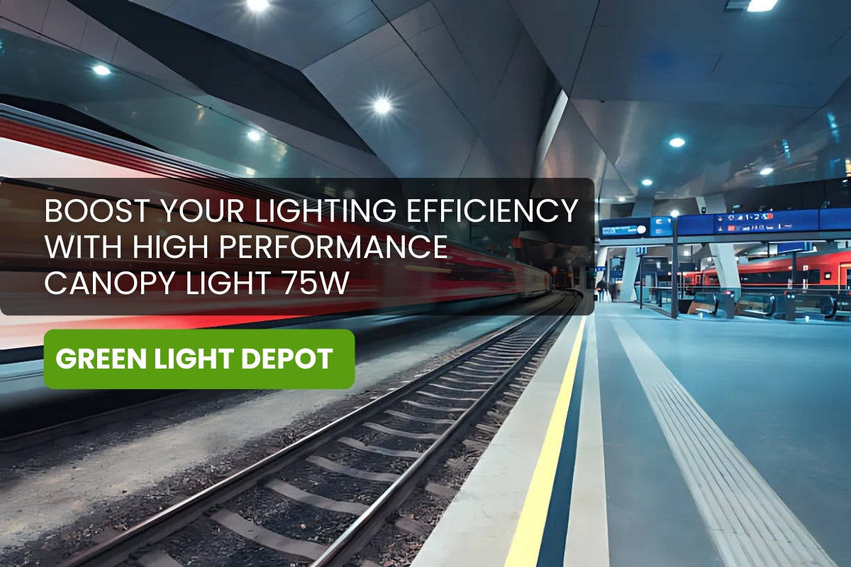 Boost Your Lighting Efficiency with High-Performance Canopy Light 75W – The Supplier You Can Rely On