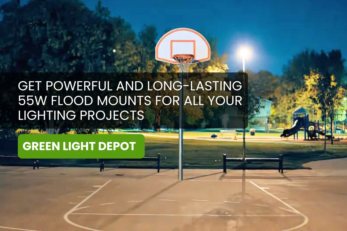 Get Powerful and Long-Lasting 55W Flood Mounts for All Your Lighting Projects