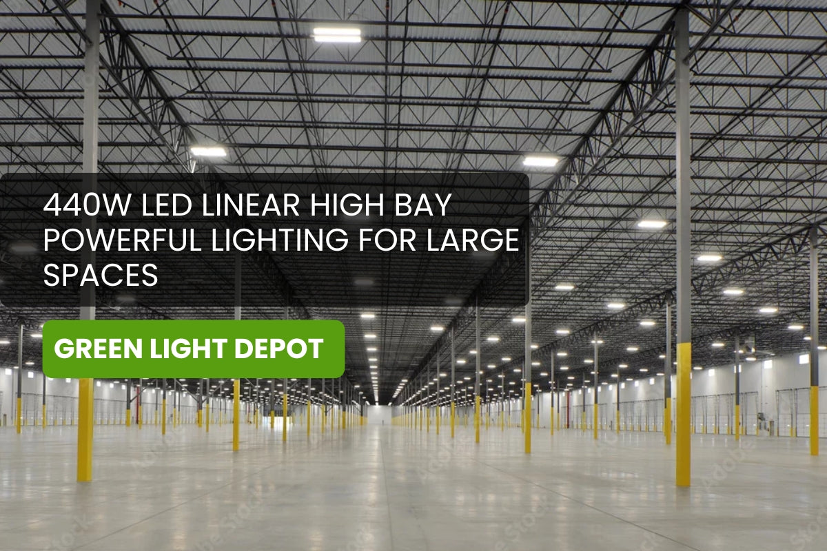 Power Up Your Facility with 440W LED Linear High Bay: Superior Lighting for Large Commercial Spaces