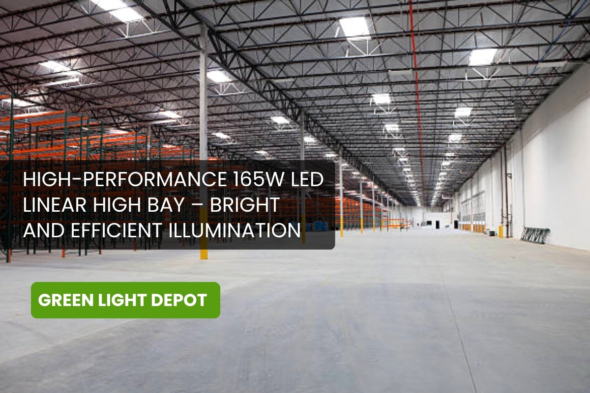 High-Performance 165W LED Linear High Bay – Bright and Efficient Illumination