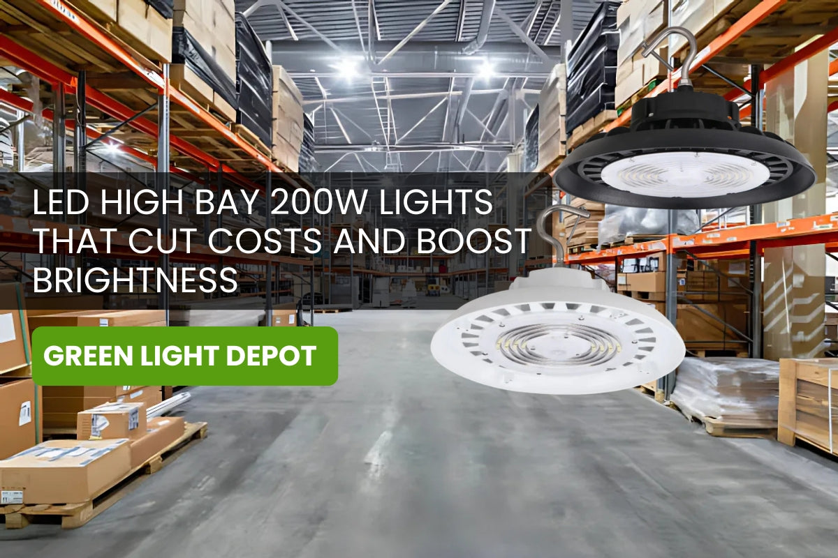 Powerful LED High Bay 200W Lights