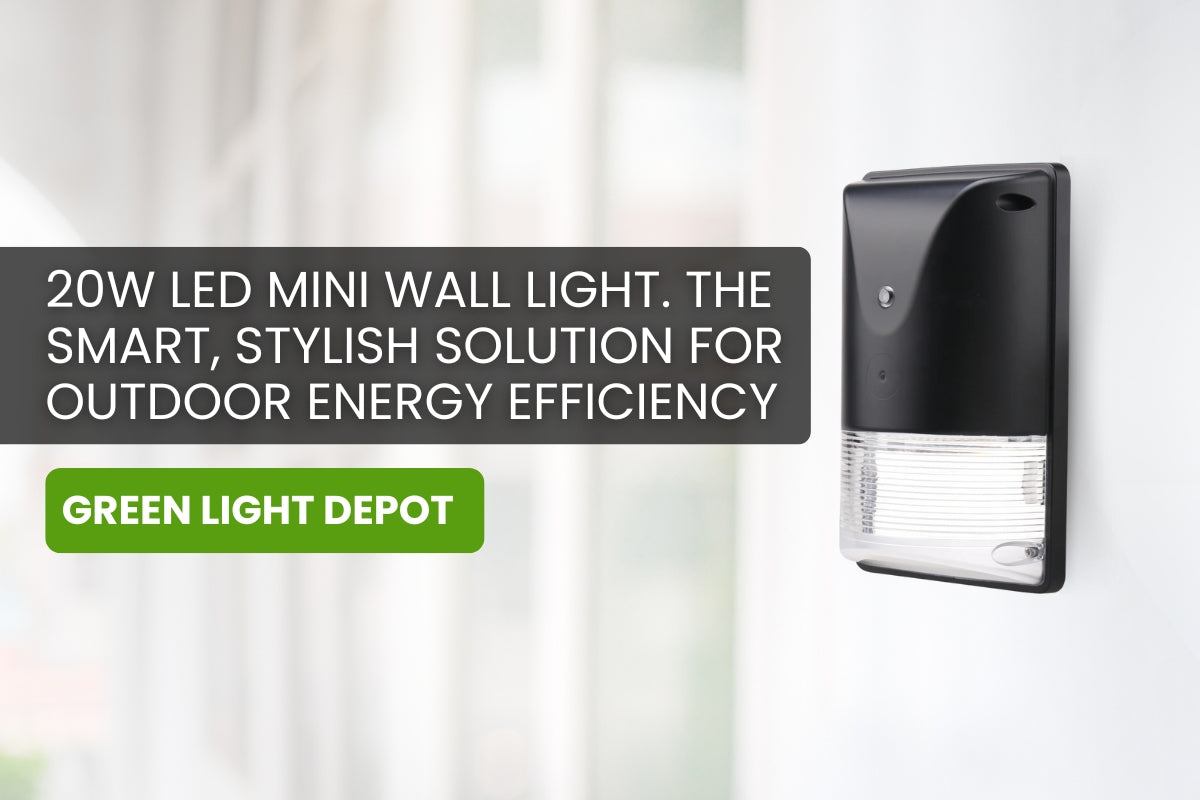 Compact Brilliance with 20W LED Mini Wall Light – The Smart, Stylish Solution for Outdoor Energy Efficiency