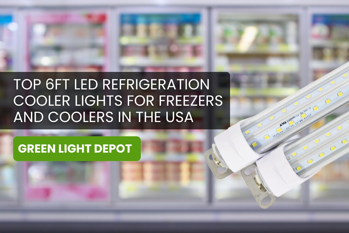 Buy Top-Rated 6ft LED Refrigeration Cooler Lights for Freezers and Coolers in the USA