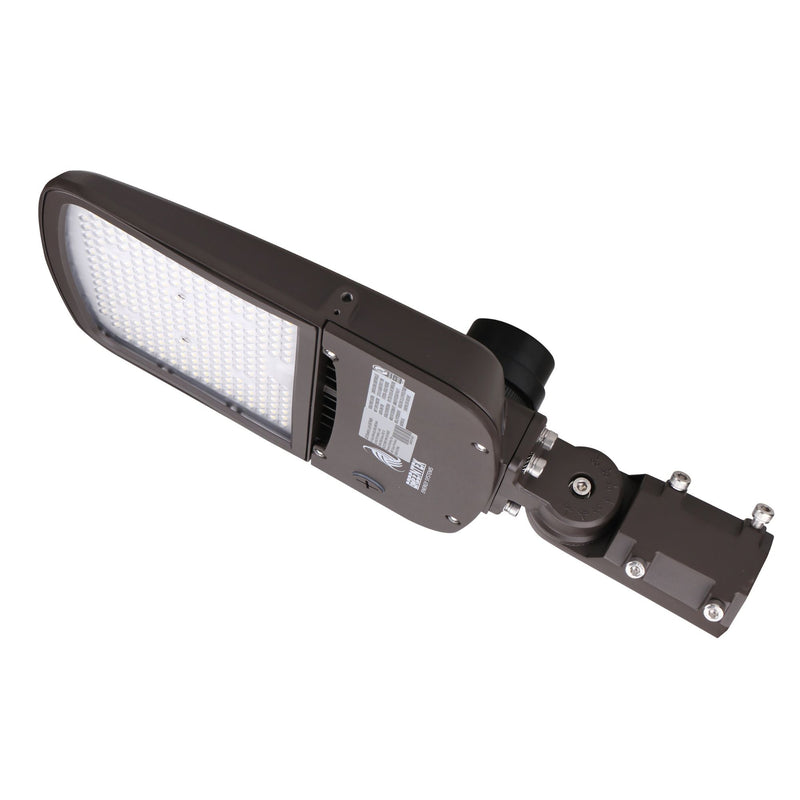LED Street light 150W with split fitter mount for fole 