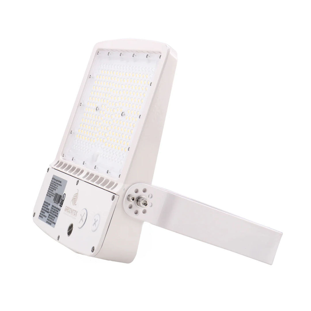 LED Flood Light - FL4 - 150W - 21750LM -  Flood Mount - White - DLC