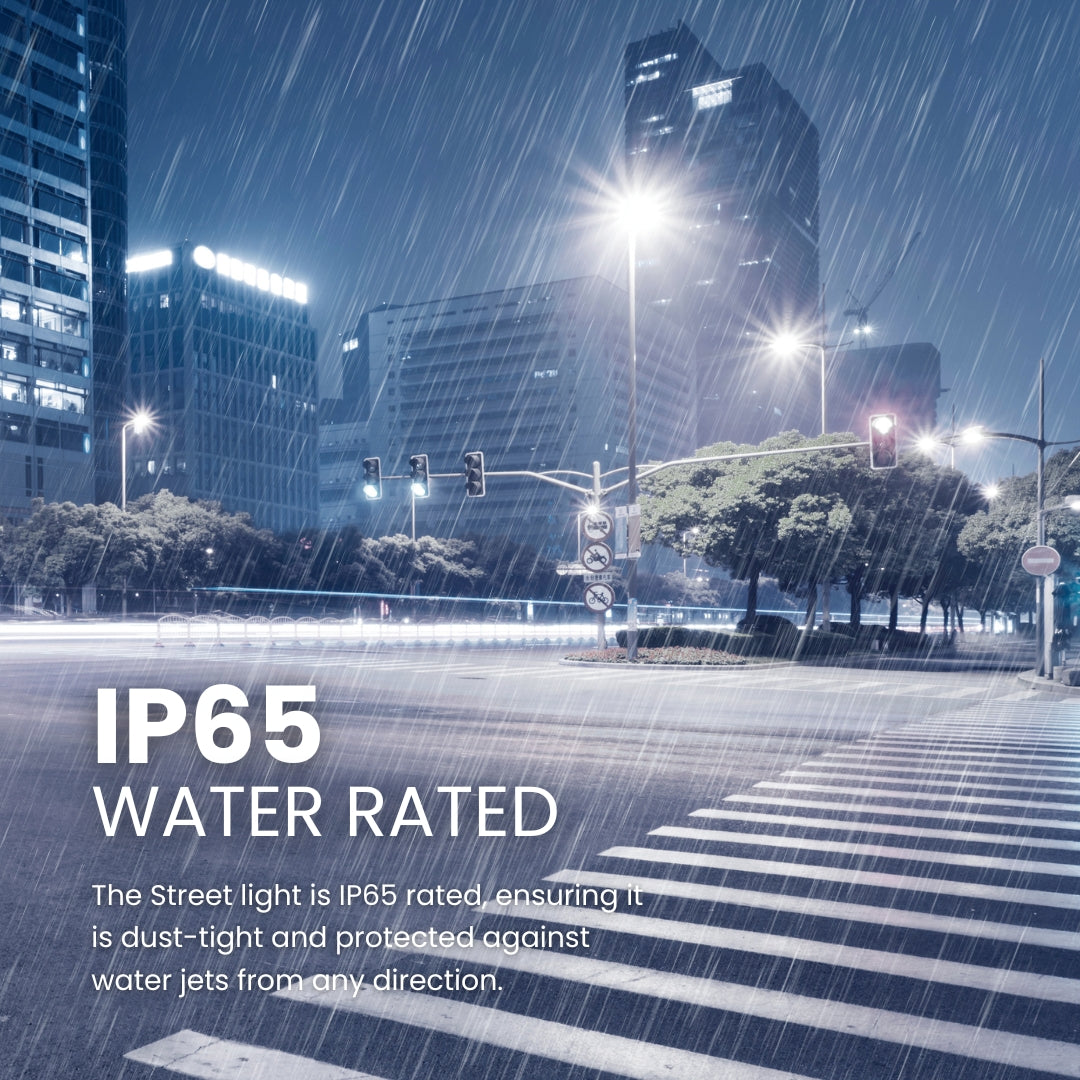 LED Street Light - 300W - 40,500 Lumens - Shorting Cap - Slip Fitter Mount - AL2 Series - UL DLC (White)